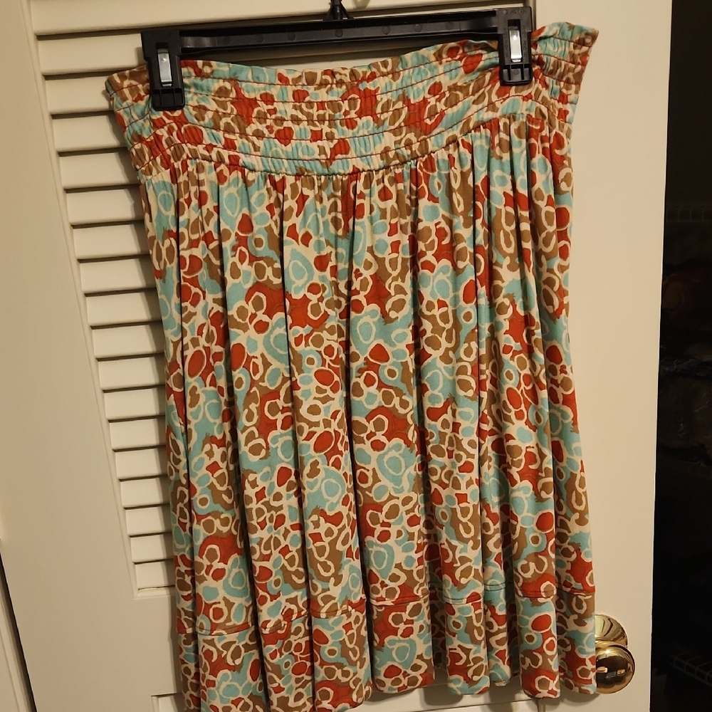 Floral Print Women's Skirt - Multicolor